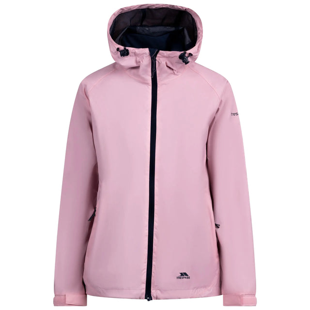 Trespass Tayah II Women's Waterproof Jacket - Carnation Pink - Old Railway Line Garden Centre