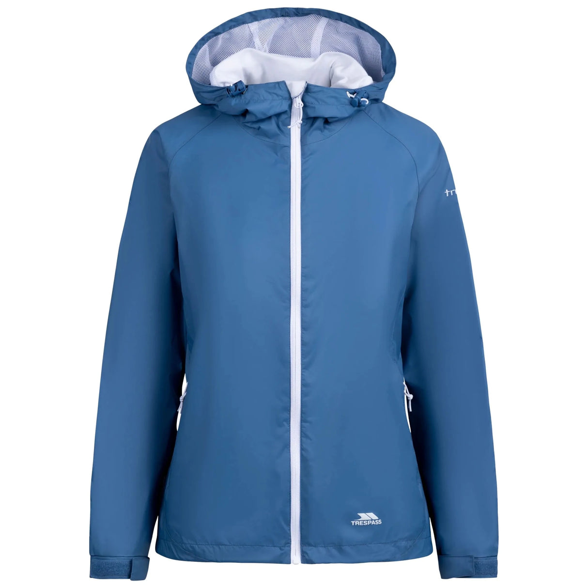Trespass Tayah II Women's Waterproof Jacket - Coastal Blue - Old Railway Line Garden Centre