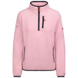 Trespass Tister 1/2 Zip Women's Fleece - Pink Peony - Old Railway Line Garden Centre