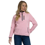 Trespass Tister 1/2 Zip Women's Fleece - Pink Peony