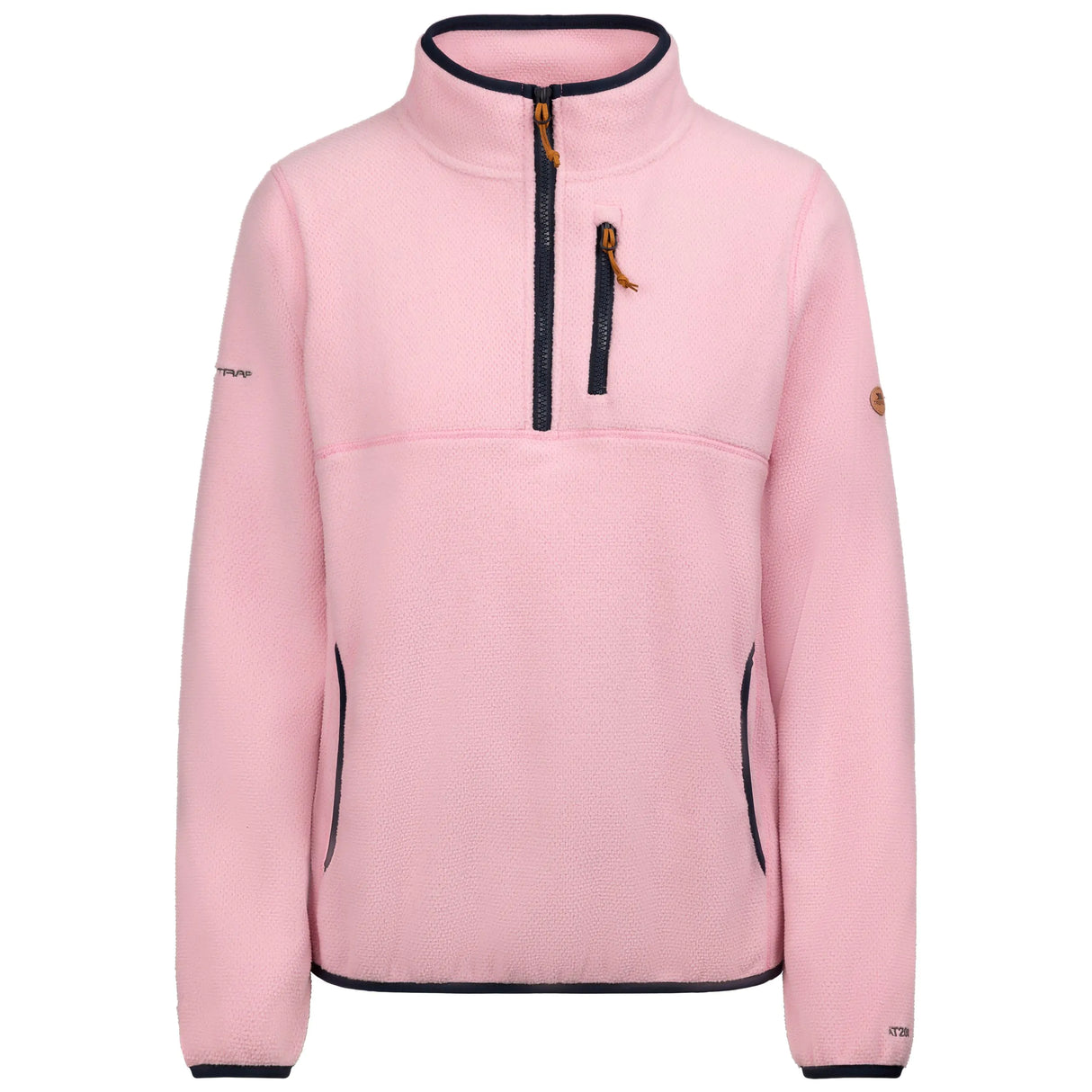 Trespass Tister 1/2 Zip Women's Fleece - Pink Peony