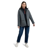 Trespass Tiverton Hooded Waterproof Women's Jacket - Teal Mist