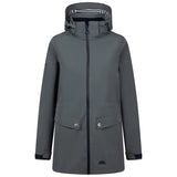 Trespass Tiverton Hooded Waterproof Women's Jacket - Teal Mist - Old Railway Line Garden Centre