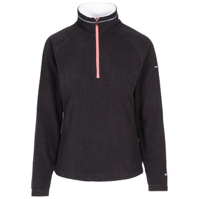 Trespass XXXL Black Skylar 1/2 Zip Women's Fleece - Old Railway Line Garden Centre