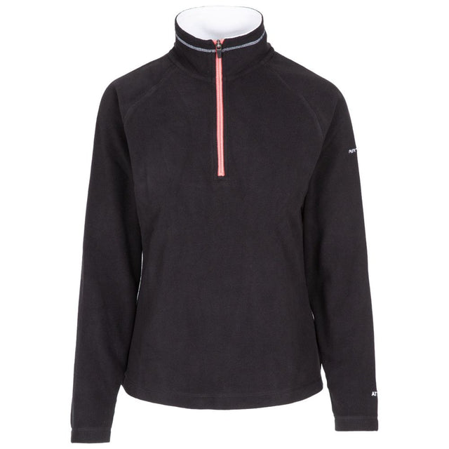 Trespass XXXL Black Skylar 1/2 Zip Women's Fleece - Old Railway Line Garden Centre