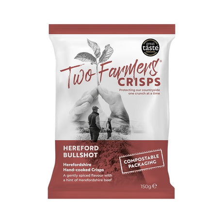 Two Farmers 150g Hereford Bullshot Crisps - Old Railway Line Garden Centre