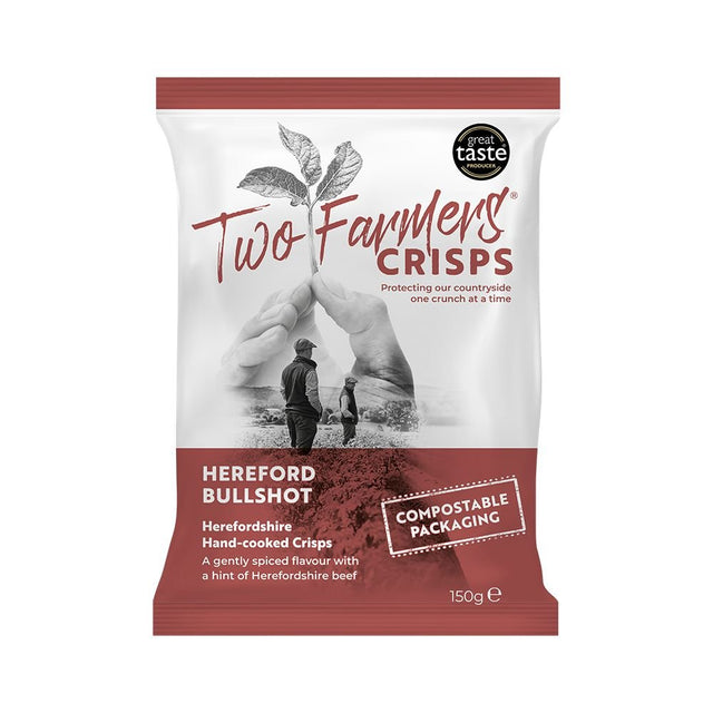 Two Farmers 150g Hereford Bullshot Crisps - Old Railway Line Garden Centre