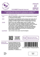 D.T. Brown 'Telegraph Improved' Cucumber Seeds