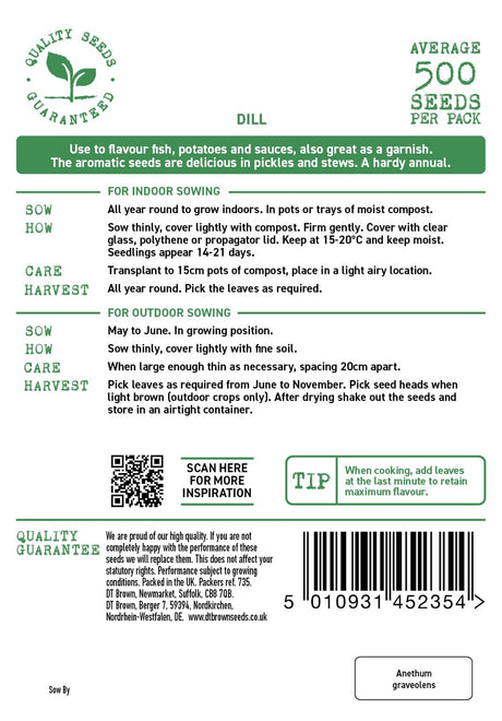 D.T. Brown Dill Seeds