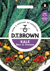 D.T. Brown 'Nero di Toscana' Kale Seeds