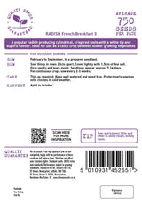 D.T. Brown 'French Breakfast' Radish Seeds