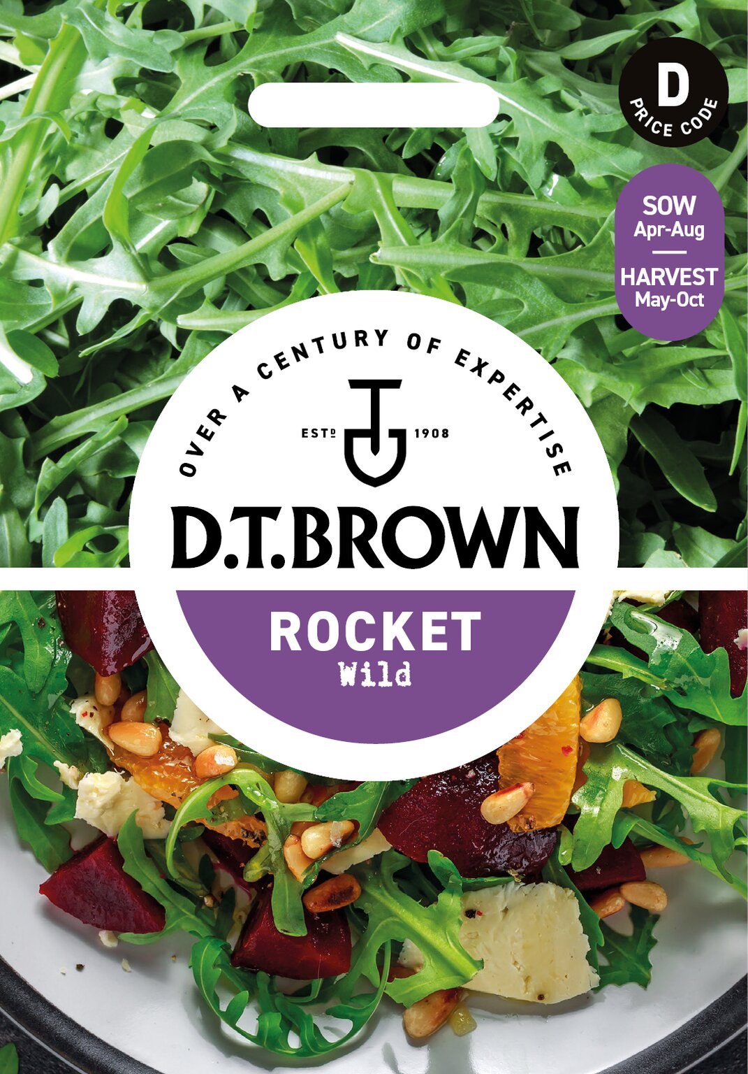 D.T. Brown 'Wild' Rocket Seeds