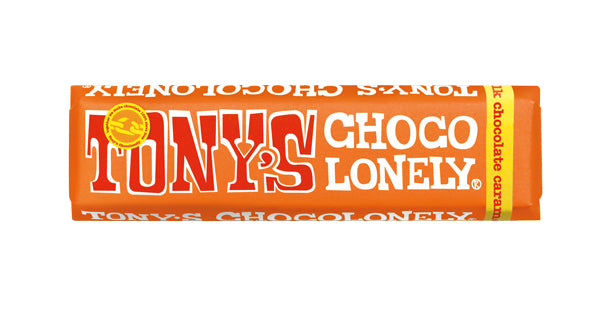 Tony's Chocolonely 47g Milk Chocolate Caramel Sea Salt Bar