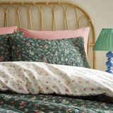 Ulster Weavers Nelly Duvet Cover Set in Green - Double