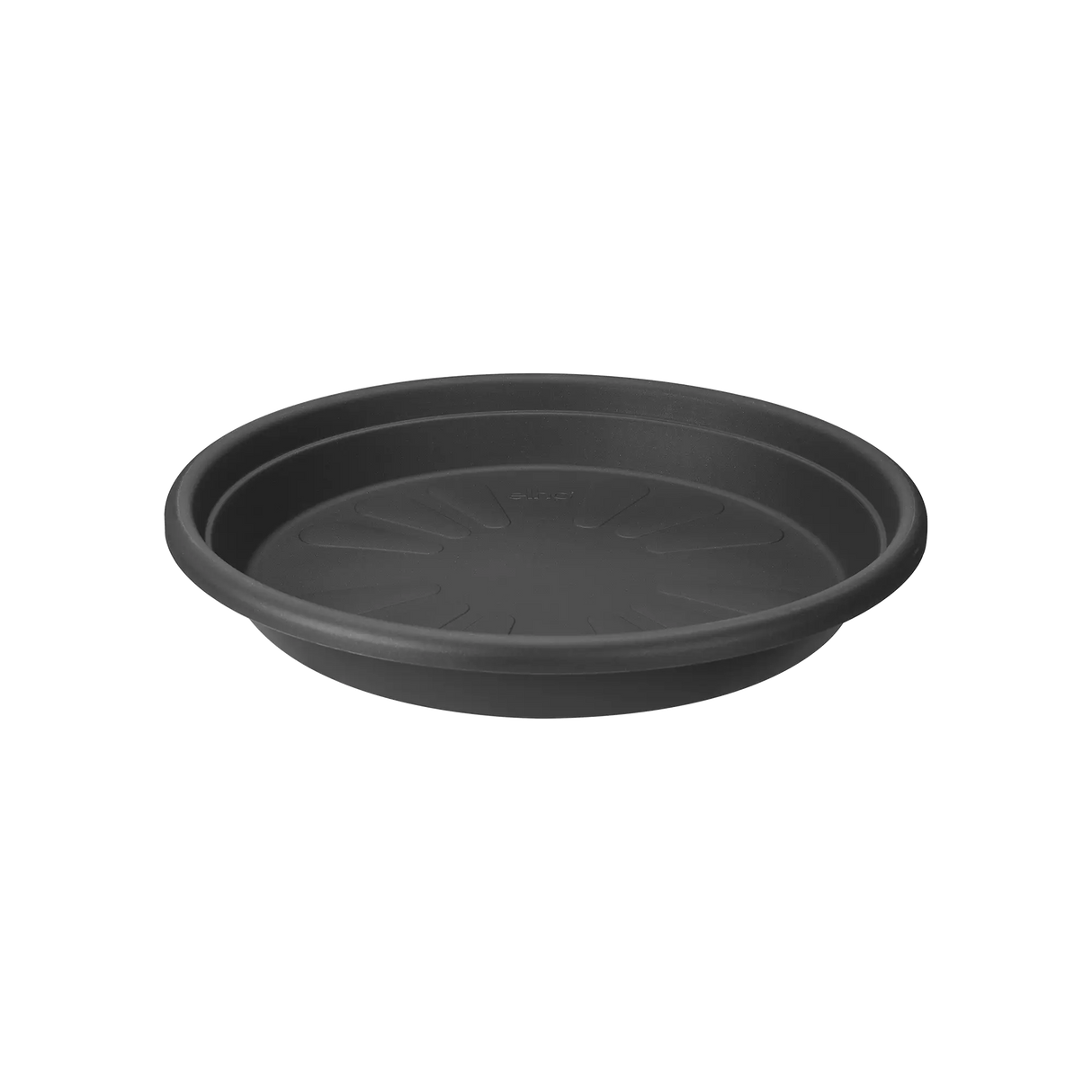 Elho 28cm Universal Round Plant Pot Saucer - Anthracite