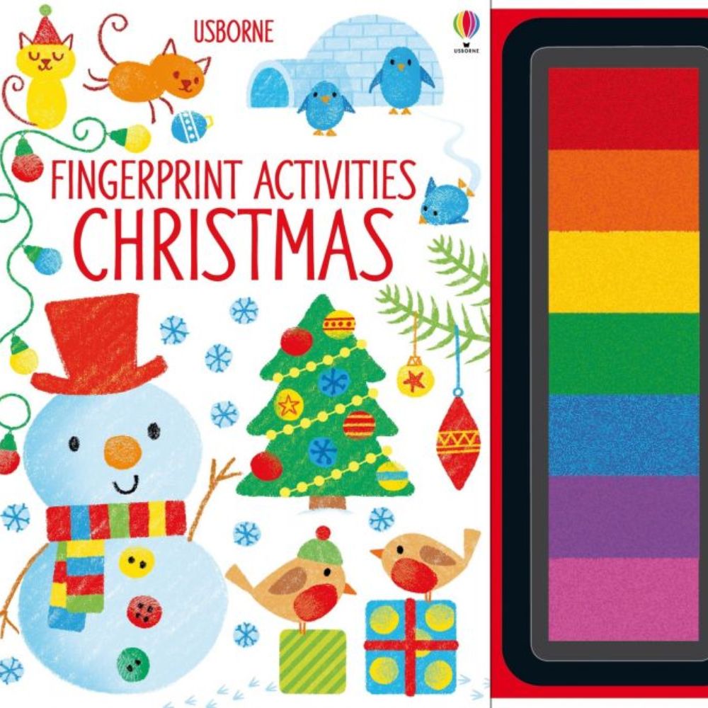 Usbourne Christmas Fingerprint Activities Book