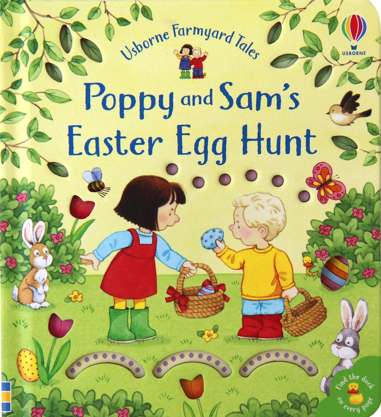 Usborne Farmyard Tales Poppy and Sam's Easter Egg Hunt Book