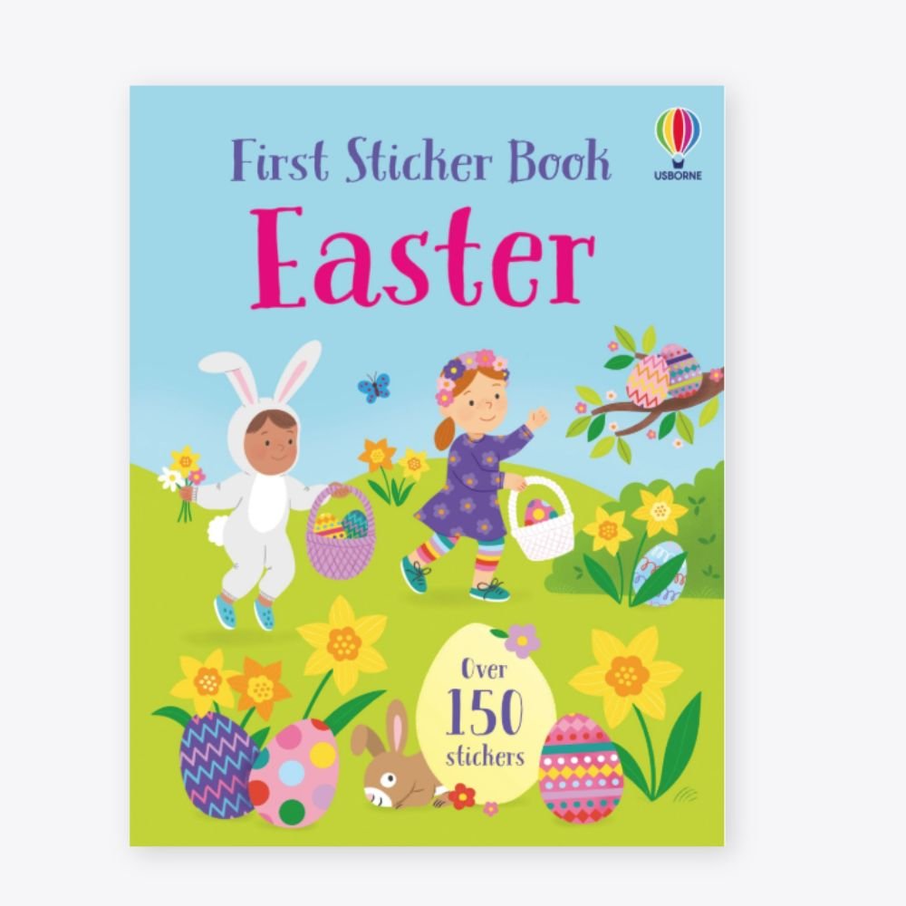 Usborne First Sticker Book - Easter - Old Railway Line Garden Centre
