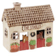 Village Pottery 17cm The Stables House Tealight - Old Railway Line Garden Centre