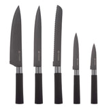 Viners Graphite Knife Block Set - (Set of 6) - Old Railway Line Garden Centre