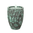 Virtue 50cm Ceramic Bair Turquoise Water Feature - Old Railway Line Garden Centre