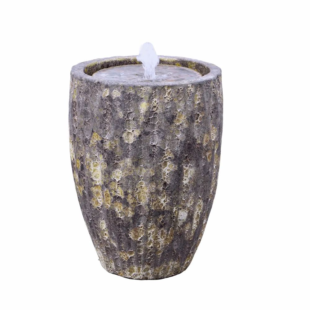 Virtue 50cm Ceramic Blair Rustic Grey Water Feature
