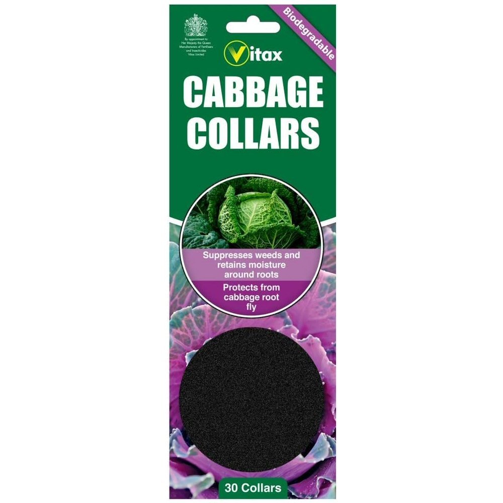 Vitax Cabbage Collars Pack of 30 - Old Railway Line Garden Centre