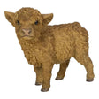 Vivid Arts 23cm Real Life Highland Calf Garden Ornament - Old Railway Line Garden Centre