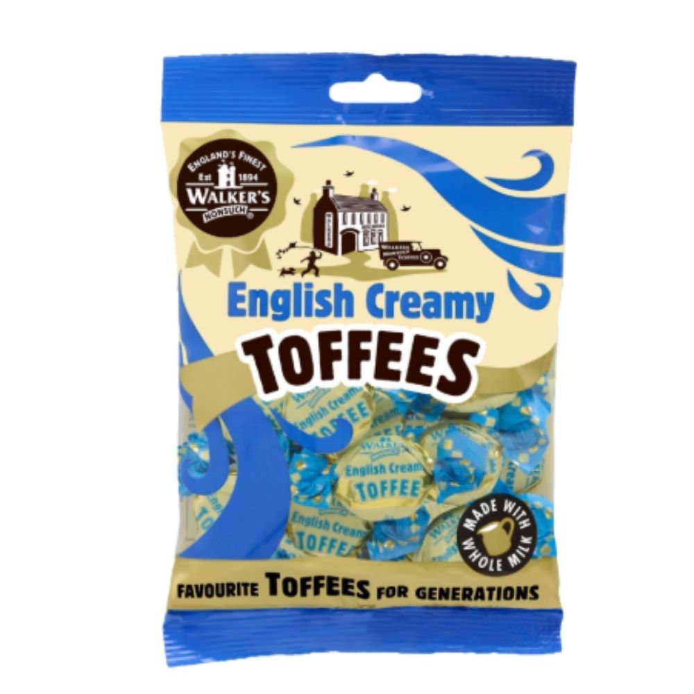 Walkers Nonsuch 105g English Creamy Toffees Bag