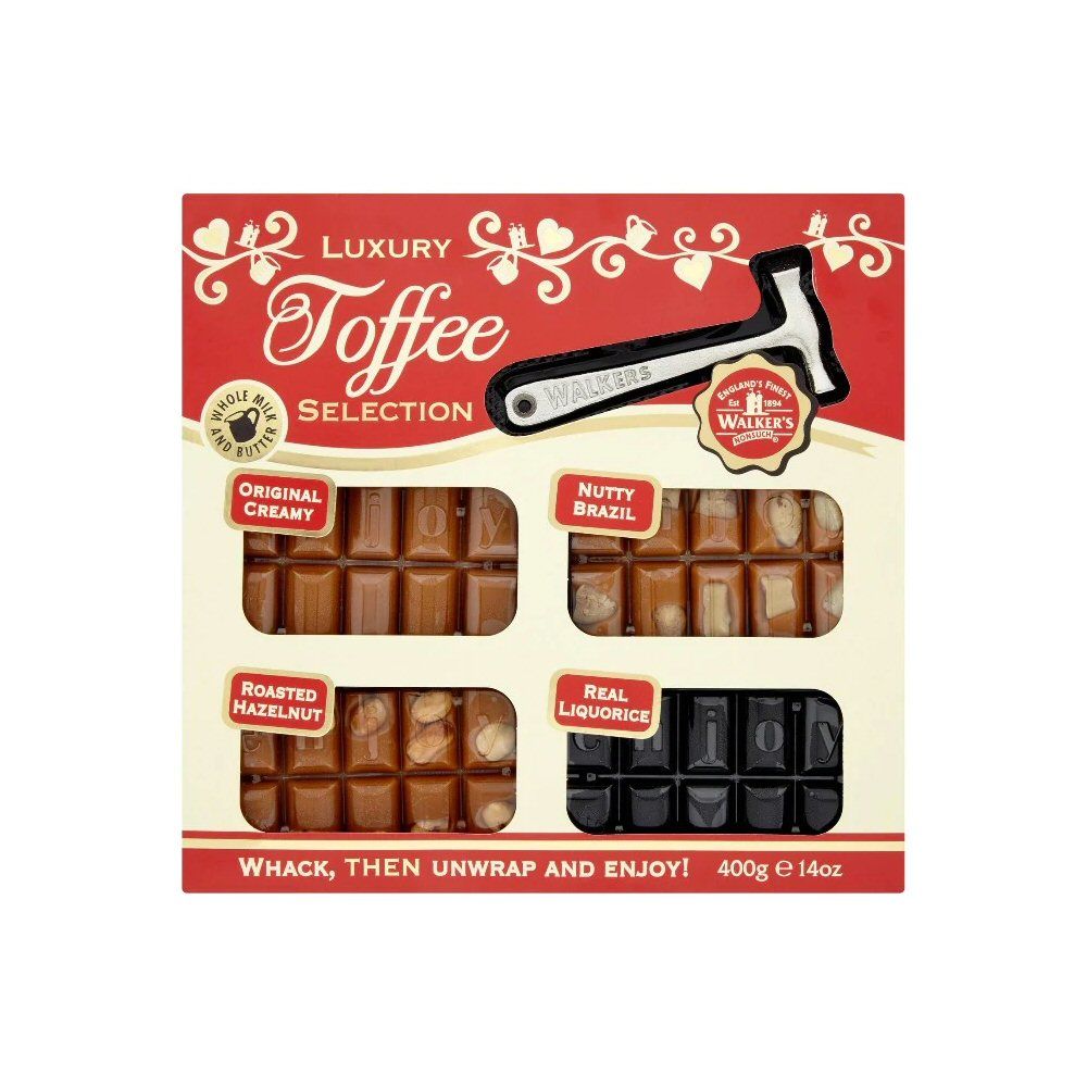 Walker's Nonsuch 400g Toffee Selection with Hammer
