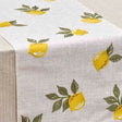 Walton & Co 35cm x 175cm Embroidered Lemon Table Runner - Old Railway Line Garden Centre