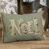 Walton & Co 50cm Embroidered Noel Cushion