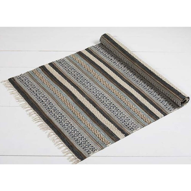 Walton & Co 60cm x 90cm Iona Rug - Old Railway Line Garden Centre