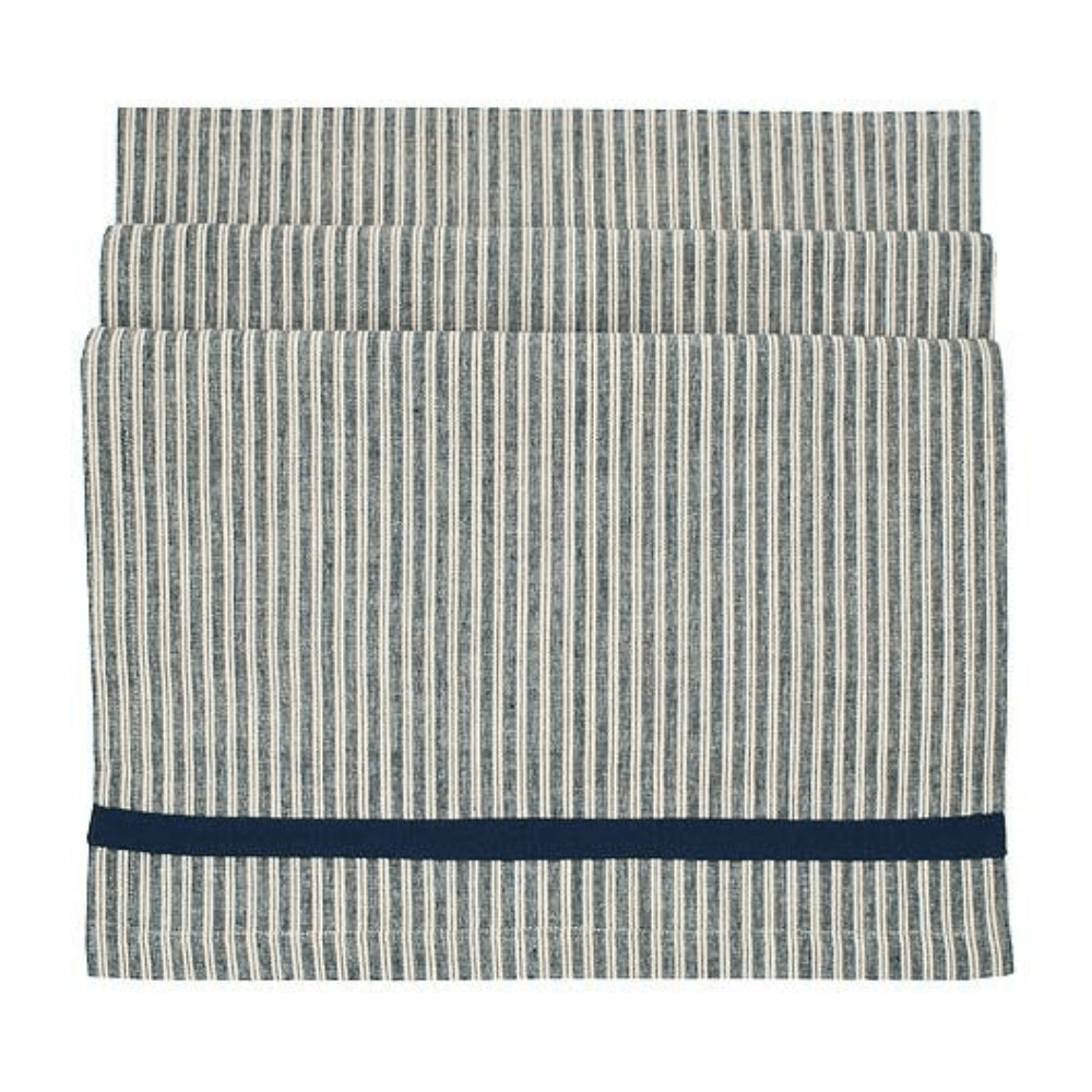 Walton & Co Hampton Stripe Table Runner - Old Railway Line Garden Centre