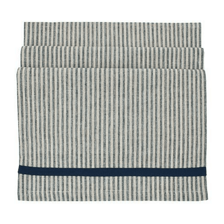 Walton & Co Hampton Stripe Table Runner - Old Railway Line Garden Centre