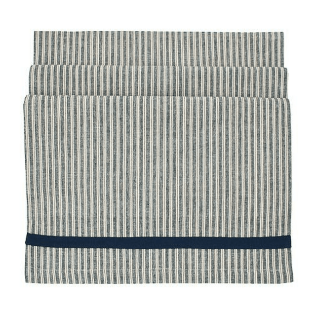 Walton & Co Hampton Stripe Table Runner - Old Railway Line Garden Centre