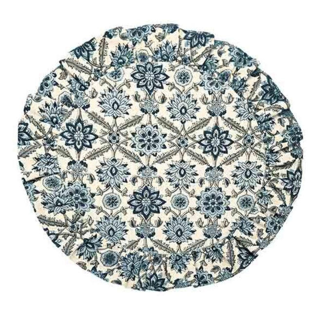 Walton & Co Kelmscott Ruffle Edge Placemat - Old Railway Line Garden Centre