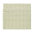 Walton & Co Pale Olive Gingham Table Runner (40cm x 180cm) - Old Railway Line Garden Centre