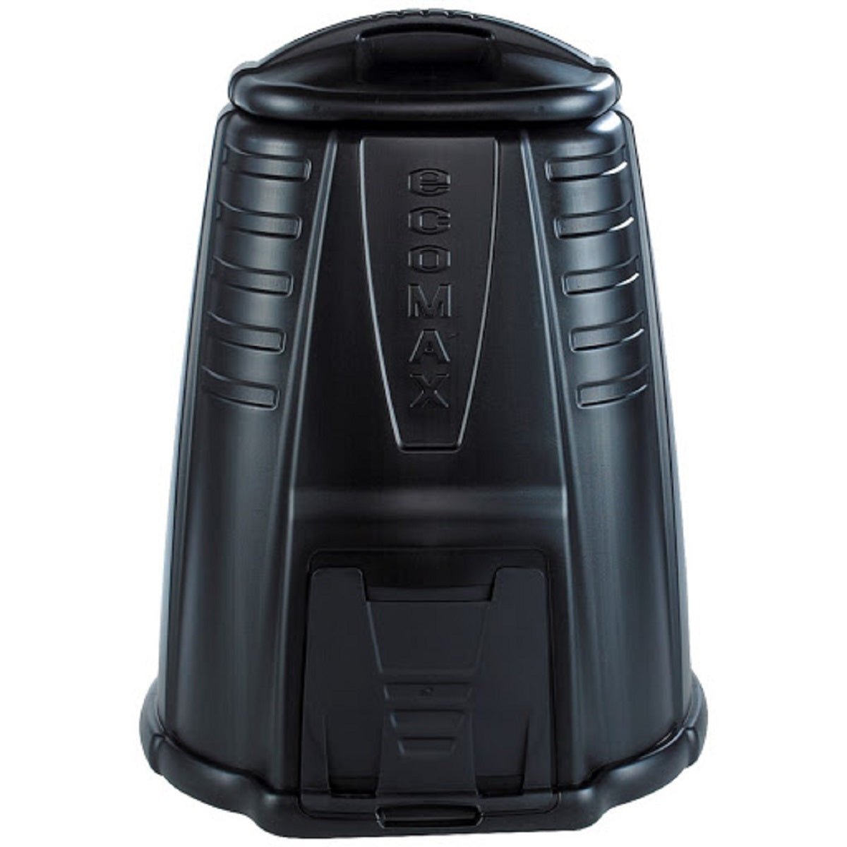 Ward 88cm 220L Black Ecomax Food Waste Composter Bin - Old Railway Line Garden Centre