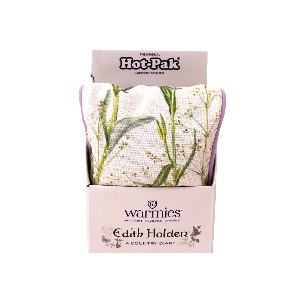 Warmies Edith Holden Winter Hot-Pak - Summer Lilac