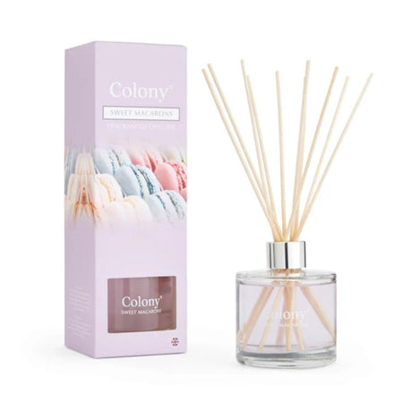 Wax Lyrical 200ml Sweet Macaroons Reed Diffuser - Old Railway Line Garden Centre