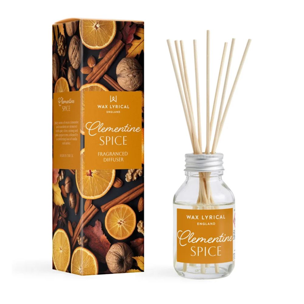 Wax Lyrical Clementine Spice 100ml Reed Diffuser