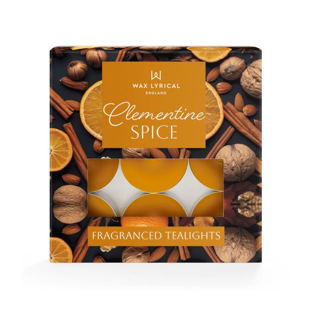 Wax Lyrical Clementine Spice Tealights (9 Pack)