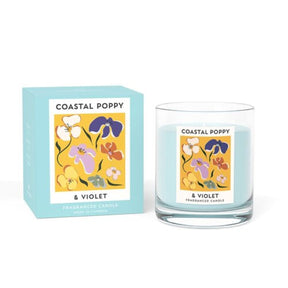 Wax Lyrical Coastal Poppy & Freesia 30cl Boxed Candle - Old Railway Line Garden Centre