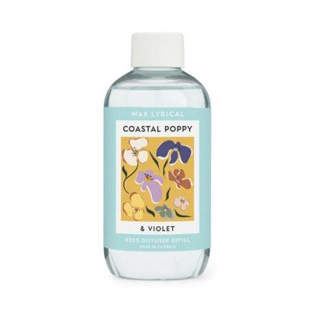 Wax Lyrical Coastal Poppy & Freesia Reed Diffuser Refill - Old Railway Line Garden Centre