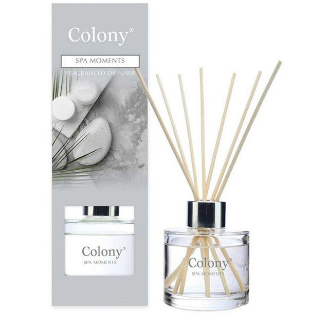 Wax Lyrical Colony 200ml Spa Moments Reed Diffuser - Old Railway Line Garden Centre