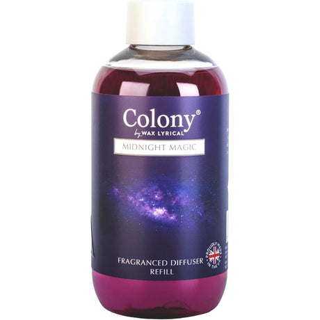 Wax Lyrical Midnight Magic 200ml Reed Diffuser Refill - Old Railway Line Garden Centre