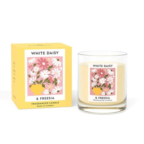 Wax Lyrical White Daisy & Freesia 30cl Boxed Candle - Old Railway Line Garden Centre