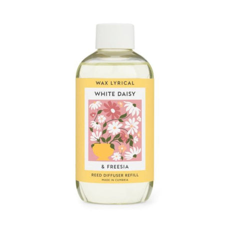 Wax Lyrical White Daisy & Freesia Reed Diffuser Refill - Old Railway Line Garden Centre