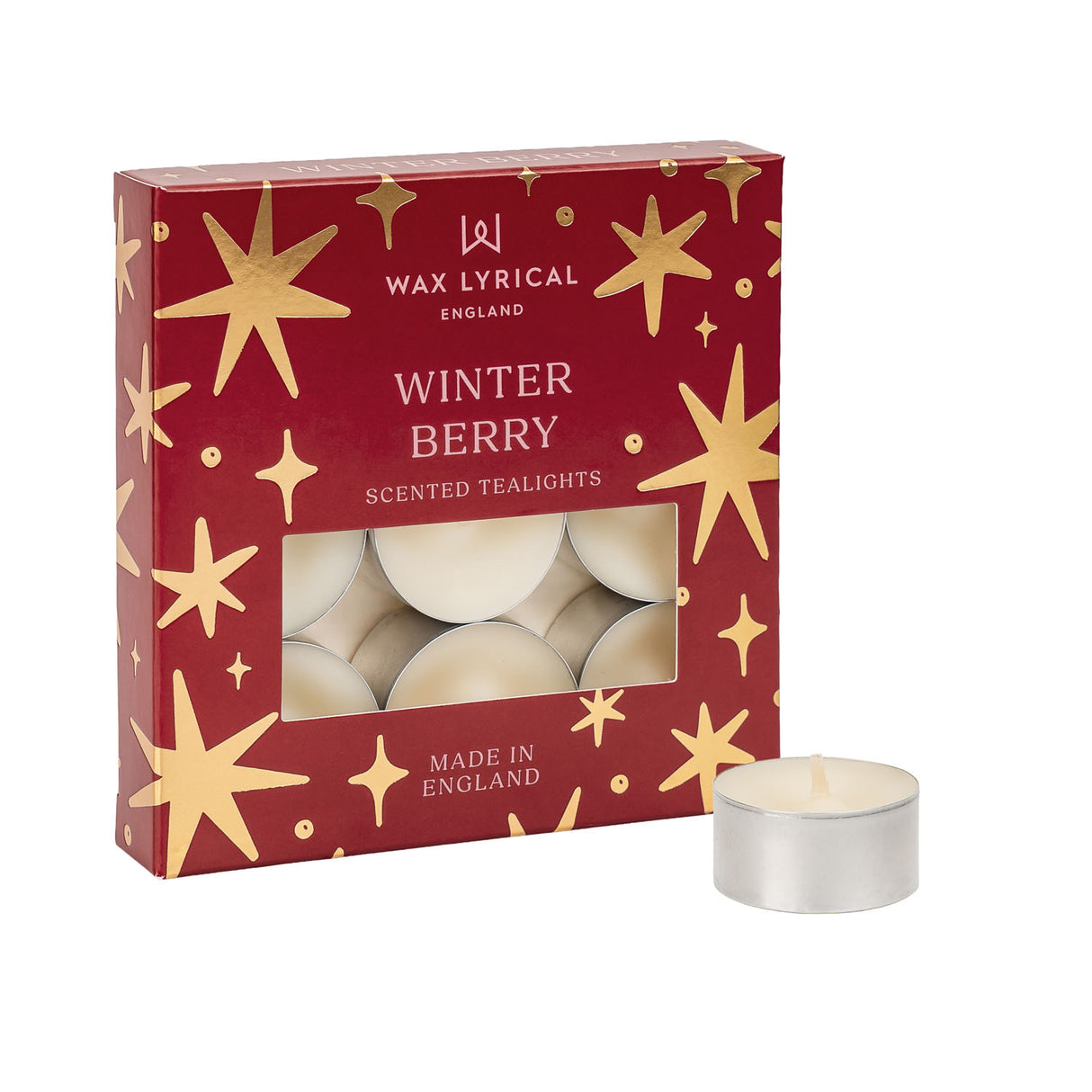 Wax Lyrical 9 Winter Berry Tealights